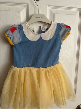 GAP Kids Blue & Yellow Snow White Princess Tulle Dress 18-24 months